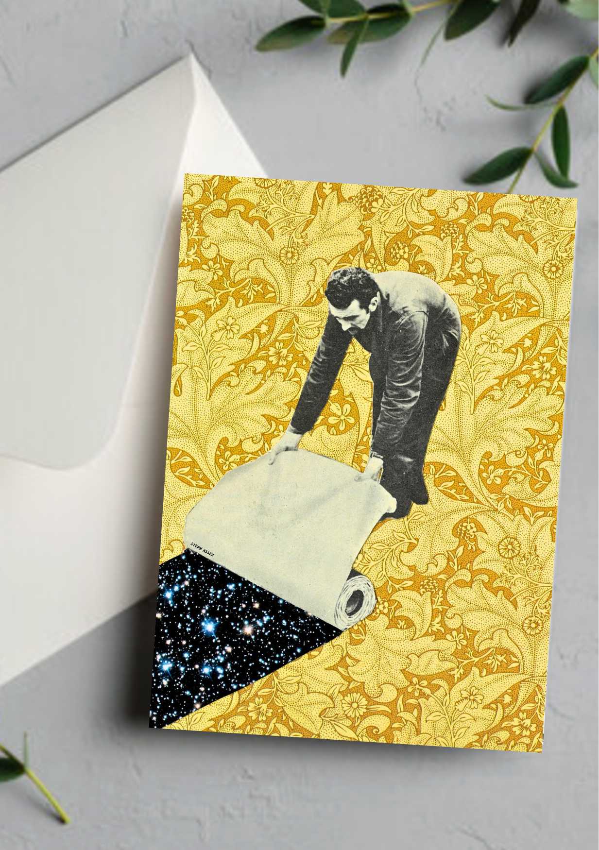 Roll It Back - Greeting Card